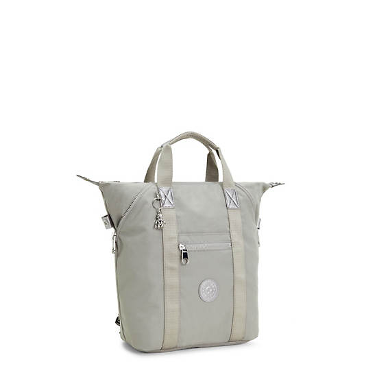 Kipling Art Tote Backpack Laptop Çantası Gri | TR 1589XY